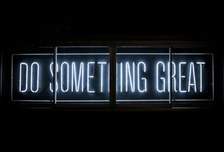 Career Podcast - Do Something Great neon sign